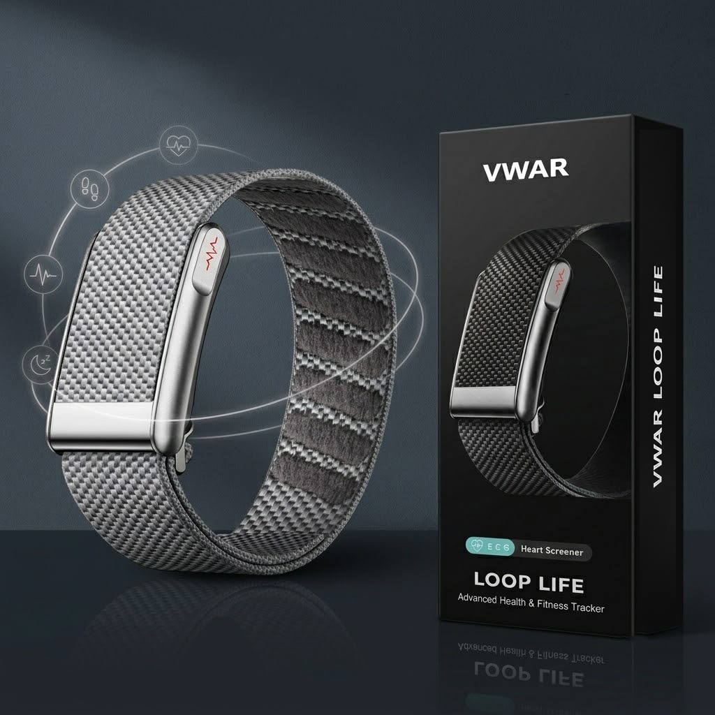 Japanese Active Lifestyle - สายรัดข้อมืออัจฉริยะ VWAR Loop Life Sport Fitness