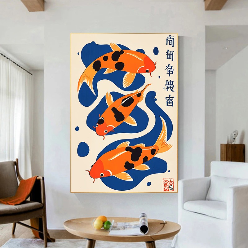 Retro ญี่ปุ่นภาพประกอบผ้าใบพิม - Japanese Living Lifestyle บทวิจารณ์และราคา