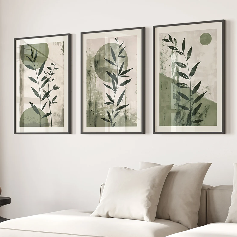 ชุดภาพศิลปะติดผนังสไตล์ญี่ปุ่น - Japanese Minimalist Lifestyle บทวิจารณ์และราคา
