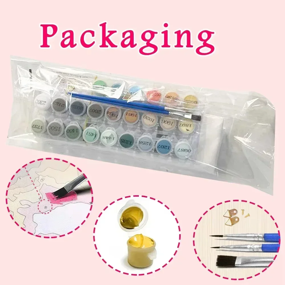 ภาพวาดสีน้ำมันดิจิทัลตามตัวเลข - Japanese Living Lifestyle บทวิจารณ์และราคา