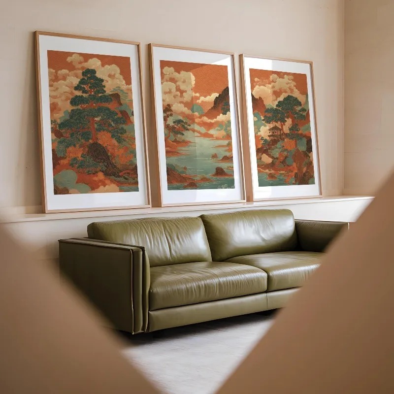 3 ชิ้น วินเทจ ยูคิโย-เอะ ภาพวิ - Japanese Living Lifestyle บทวิจารณ์และราคา